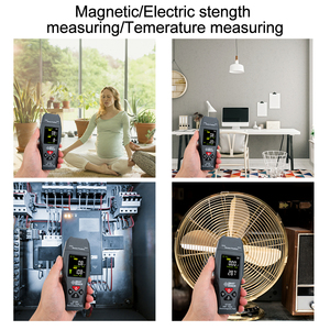 SMART SENSOR ST1393 Testeur de champ magnétique, détecteur EMF avec mesure de la température - Product Image 4