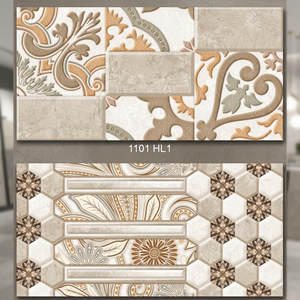 Azulejos de pared de cerámica brillante Digital de 300x600mm 12x24 Azulejos esmaltados de porcelana de la mejor calidad a precio barato de la fábrica de China - Product Image 1