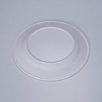 Jeu de plaques de mélamine avec logo personnalisé Impression de décalcomanies de fleurs Surface brillante incassable Fêtes à la maison Pack en plastique Motif durable