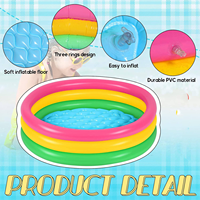Piscine gonflable en PVC épaissi pour enfants et familles, piscine extérieure, export direct d'usine, fabricant OEM