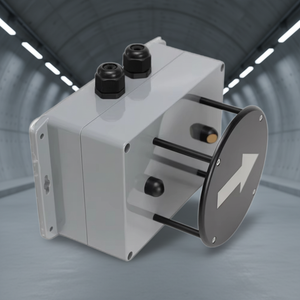 Veinasa-WDS-21 Anémomètre de ventilation de tunnel 2-en-1 Capteur de vent RS485 Débitmètre ultrasonique de vitesse et de direction du flux d'air Veinasa-WDS-2 2-en-1 - Product Image 3
