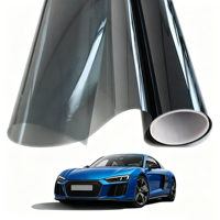 Film teinté pour vitres de voiture 2 plis, 5% 15% 35% 70% VLT, contrôle solaire, protection UV, nano carbone, pas cher