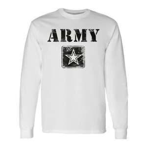 T-shirt à manches longues pour garçons, style militaire, design tactique américain - Product Image 1