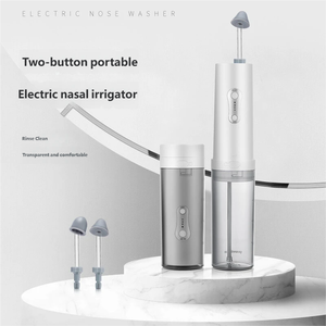 Irrigateur nasal électrique portable et rechargeable pour le soin nasal à domicile et en voyage, soulagement de la congestion à la demande - Product Image 6