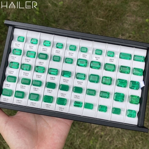 <strong>Emerald</strong> Cut Lab Grown Colombian <strong>Emerald</strong> Real <strong>Emerald</strong> Stones Gemstone <strong>Beads</strong> for Jewelry Making - Product Image 4