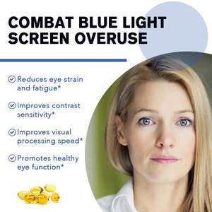 OEM مجموع العين كبسولات سوفتجيل معقدة مع لوتين التوت <span class=keywords><strong>Zeaxanthin</strong></span> لدعم الرؤية الصحية للعين تقليل إجهاد العين التعب - Product Image 3