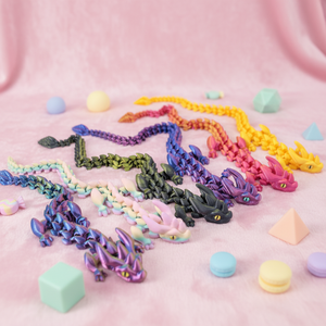 Pièces d'ornements de jouets en plastique imprimés en 3D, modèle d'animal articulé à main mobile, échelle 1/12, thème cinéma et télévision, Maternité Unisexe - Product Image 1