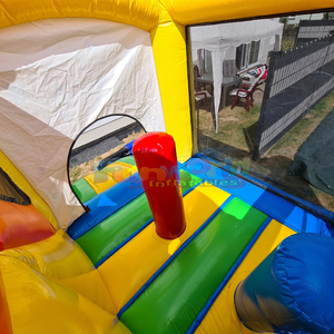 Château gonflable d'anniversaire pour enfants avec toboggan - Product Image 3
