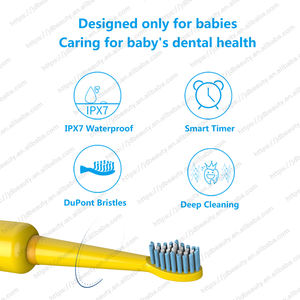 <span class=keywords><strong>Brosse</strong></span> à dents électrique pour enfant, 2 têtes de <span class=keywords><strong>brosse</strong></span>, chargement USB, étanche IPX7, 31200VPM, 3 modes, poils DuPont - Product Image 6