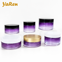 Nouveau pot en verre pour crème de 200 ml, grande capacité, flacon cosmétique vide, pots à crème de 100 g, 120 g, 150 g, 200 g