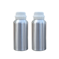 Bouteille de soins de la peau cosmétique en aluminium d'huile essentielle de 500ml ventes directes d'usine de haute qualité en gros