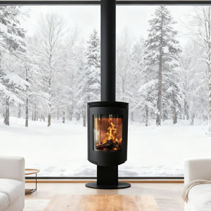 מודרני פנימי בוער עץ, תנור אש אמיתי אש פלדה חימום תנור חימום עבור אח אלגנטי - Product Image 6