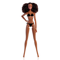 Poupée Mannequin MIYA Fille de Haute Qualité 32cm Noire pour Fille, Vente en Gros de Marque