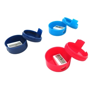 <span class=keywords><strong>Taille</strong></span>-<span class=keywords><strong>crayon</strong></span> en plastique et métal mignon et durable pour enfants, sans bris de mine, facile à nettoyer, portable avec bac à copeaux - Product Image 1