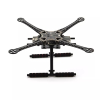 Kit Rangka Holybro S500 480mm Wheelbase dengan Lengan Serat Karbon 10 Inci untuk FPV RC Quadcopter UAV DIY Drone Suku Cadang Pengganti