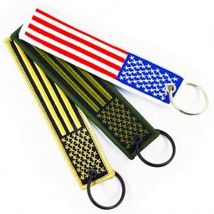 Porte-clés d'avion en tissu brodé personnalisé avec logo de marque, le moins cher, pour avant le vol - Product Image 3