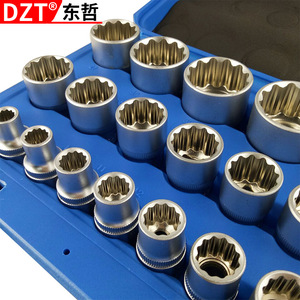 ชุดประแจบล็อกหกเหลี่ยม Dzt Dongzhe 21 ชิ้น ขนาด 1/2 นิ้ว ผลิตจากเหล็กโครเมียมวาเนเดียม สำหรับซ่อมแซมยานยนต์ - Product Image 3