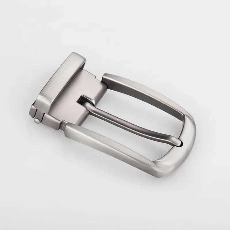 Custom Logo High Quality Metal Zinc Alloy Pin Belt Buckles for Men