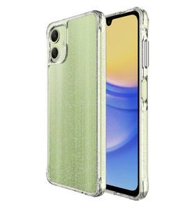 Coque de téléphone transparente scintillante en TPU souple et PC rigide pour <span class=keywords><strong>Samsung</strong></span> <span class=keywords><strong>Galaxy</strong></span> A06 A16 5G A36 A55 <span class=keywords><strong>A03</strong></span> S25Edge S24 Ultra S23 S22 S21 S26 FE - Product Image 2