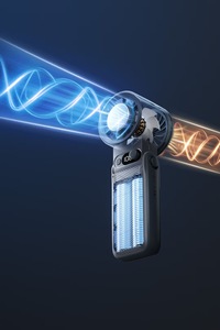 Tua bin nhỏ điện có thể sạc lại quạt thông gió thông minh hiển thị kỹ thuật số gió lớn cầm tay Quạt mini cầm tay - Product Image 4