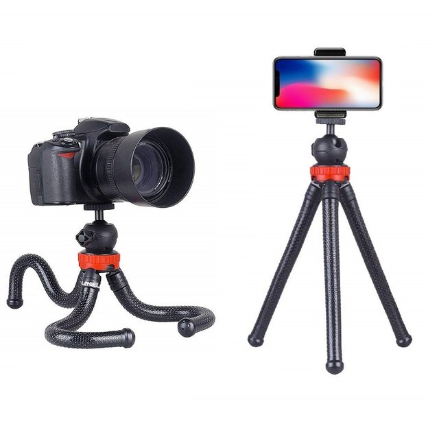 Professional Flexible Octopus Tripod Desktop Camera Stand with Folding Function for SLR DSLR DV Camera Phone Holder