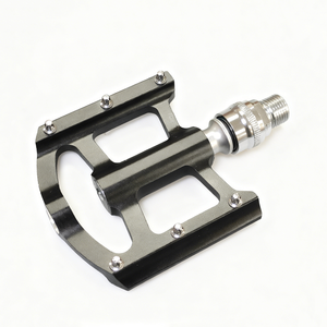 Nouvelle pédale de vélo ultralégère 9/16 en alliage d'aluminium CNC Cr-Mo 3 roulements étanches antidérapants pour vélo <span class=keywords><strong>Brompton</strong></span>, vélos de route et BMX - Product Image 2