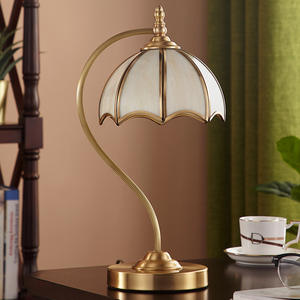 Lámpara de Escritorio Retro de Estilo Americano, Totalmente de Cobre, Regulable y Protectora para la Vista, Estilo Europeo de Lujo Creativo para Oficina y Estudio - Product Image 6