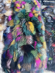 Plaques de <span class=keywords><strong>fourrure</strong></span> de <span class=keywords><strong>renard</strong></span> véritable en patchwork naturel, fourrures de <span class=keywords><strong>renard</strong></span> authentiques pour couvertures – Approvisionnement direct usine en gros - Product Image 4