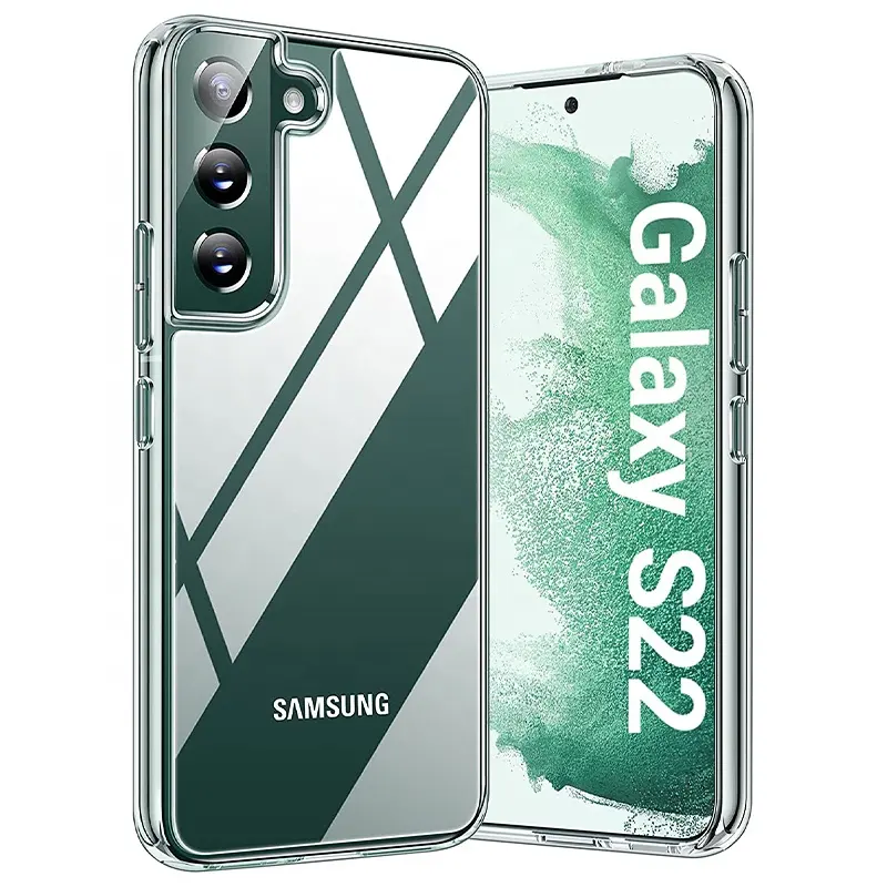 Étuis de téléphone en plastique transparent, coque étanche Sublimation pour Samsung Galaxy s22 Ultra S21 S22 Plus Note 10
