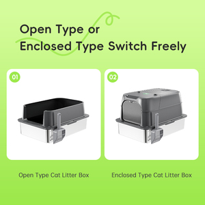 Xxl Maat Ingesloten Plasma Deodorant Roestvrijstalen Kattenbak Real-Time Monitoring Infrarood Detectie 65l Capaciteit Voor Katten - Product Image 5