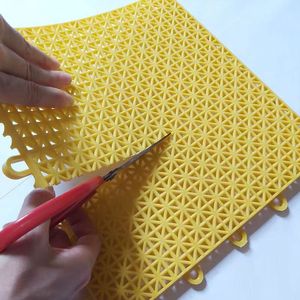 Outdoor Sport Court Plastic Flooring Water-proof Badminton Basketball Court PP Interlocking Floor Tiles - Product Image 2