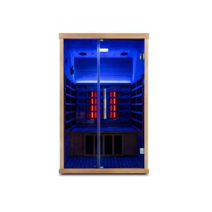 Sauna Infrarroja Certificada por SAA, Sauna Infrarroja para el Hogar, Sauna Infrarroja Combinada para 2 Personas con <span class=keywords><strong>Terapia</strong></span> <span class=keywords><strong>de</strong></span> Luz Roja - Product Image 1