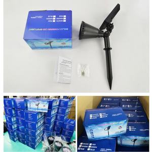 Projecteur solaire étanche pour jardin, éclairage extérieur, lampe solaire pour pelouse, projecteur solaire pour extérieur - Product Image 6