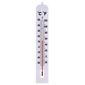 Grande Jumbo Wall Mounted Termômetro Plástico 40cm Fácil Leitura Interior Jardim Exterior Temperatura Escola - Product Image 1