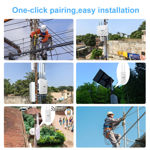 Pont Sans Fil Industriel Étanchéité IP67 Longue Portée KuWFi 5.8G 900Mbps IPv6 <span class=keywords><strong>Point</strong></span> à Multipoint CPE pour Utilisation Extérieure (30-35KM) - Product Image 6