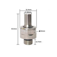 Connecteur rapide mâle/femelle en acier inoxydable IP68 série UQDB DN10 pour plaque froide