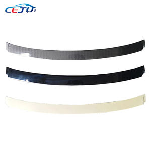 รถสปอยเลอร์หลังคาหน้าต่างด้านหลังสีดำมันดูเป็นคาร์บอน ABS แบบมันวาวลิ้นปีกสำหรับ BMW 5ซีรีส์ G30 530i F90 M5 Alpina D5 2017-2023 - Product Image 6