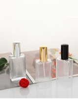 Flacon de parfum rechargeable de 100 ml et 50 ml, flacon de parfum en verre de 50 ml, flacon de parfum de luxe personnalisé en cristal facile à sertir