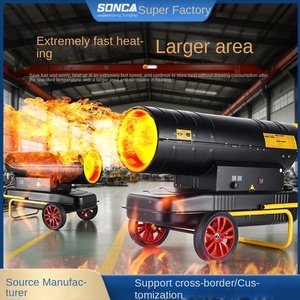 Calentador de Aire Grande SONCA, Ventilador Calefactor de 50W, Cobertura de 100-200, Equipo Industrial para Cría de Ganado, Temperatura Constante - Product Image 3