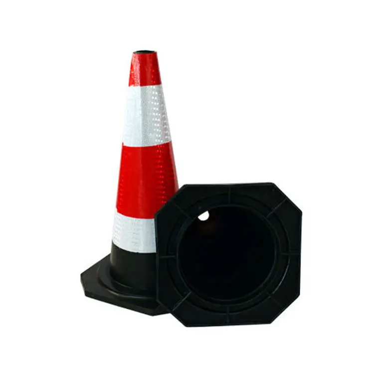 750mm Hot Sale Regular Yellow Road Cone Gummi Sicherheit Verkehrs sicherheits kegel