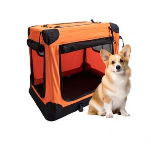 Jaula para Mascotas de Alta Calidad, Duradera, de Lados Suaves, Gran Capacidad, Estructura Resistente, Malla Transpirable Antiarañazos - Product Image 1