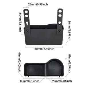 Portavasos para Auto, Organizador Universal de Plástico para Vasos, Estuche de Almacenamiento Colgante para Asiento Trasero, para Tazas de Café, Accesorio de Organización para Auto - Product Image 5