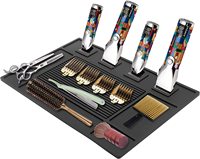 Tapis magnétique souple et écologique en PVC réutilisable pour outils de coiffure et ciseaux – Équipement de salon en promotion