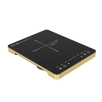 Plaque de cuisson électrique multifonction grande taille, durable, avec verrouillage de sécurité pour enfants, plaque chauffante à induction, cuisinière à induction