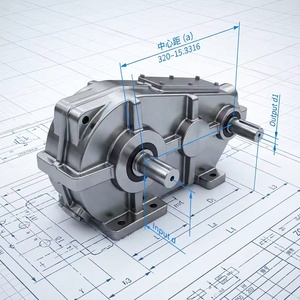 Riduttore Serie ZQ per Nastro Trasportatore <span class=keywords><strong>di</strong></span> <span class=keywords><strong>Pietre</strong></span> da Cava, Trasmissione <span class=keywords><strong>di</strong></span> Potenza Affidabile - Product Image 2