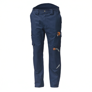 Pantalon de travail classique XL gris avec poches cargo, vêtements de sécurité - Product Image 2
