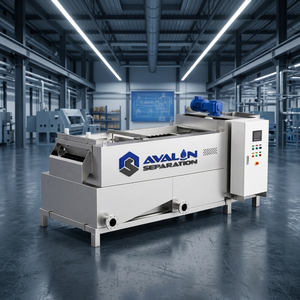 เครื่องแยกอุตสาหกรรม Avalon Separation รุ่น 501-1000L/H 1000W 380V อุปกรณ์แปรรูปตะกอนอัตโนมัติ ความเร็วการตั้งค่า 3000 รอบต่อนาที ควบคุมด้วย PLC - Product Image 3
