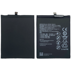 HB366179ECW OEM Baterai Ponsel Pengganti Baru untuk Nova 2 Isi Ulang Li-ion Hitam Tersedia di Stok - Product Image 3