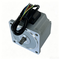 Moteur CC sans balais 220V triphasé étanche 120W à montage sur bride, efficacité IE3