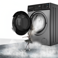 Lave-Linge Tout-en-un à Chargement Frontal 8KG 10KG 12KG, Moteur BLDC, Échantillon OEM Disponible